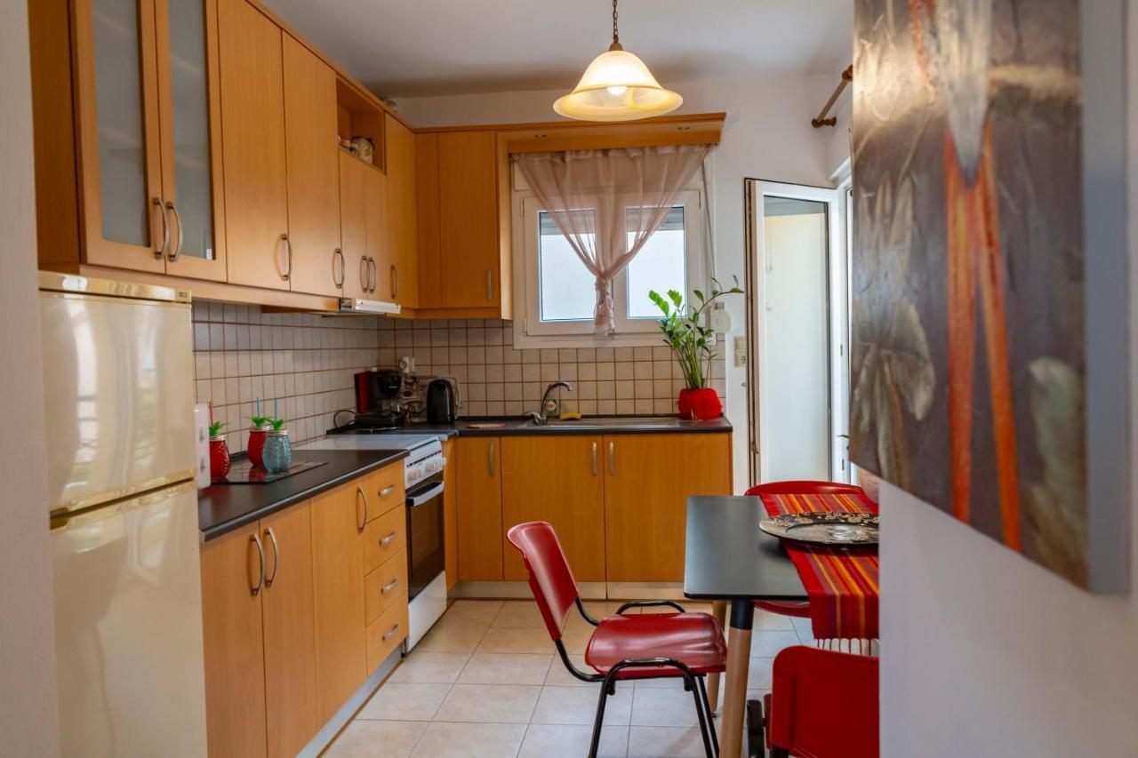 A quiet apartment close to the sea Gouves Extérieur photo